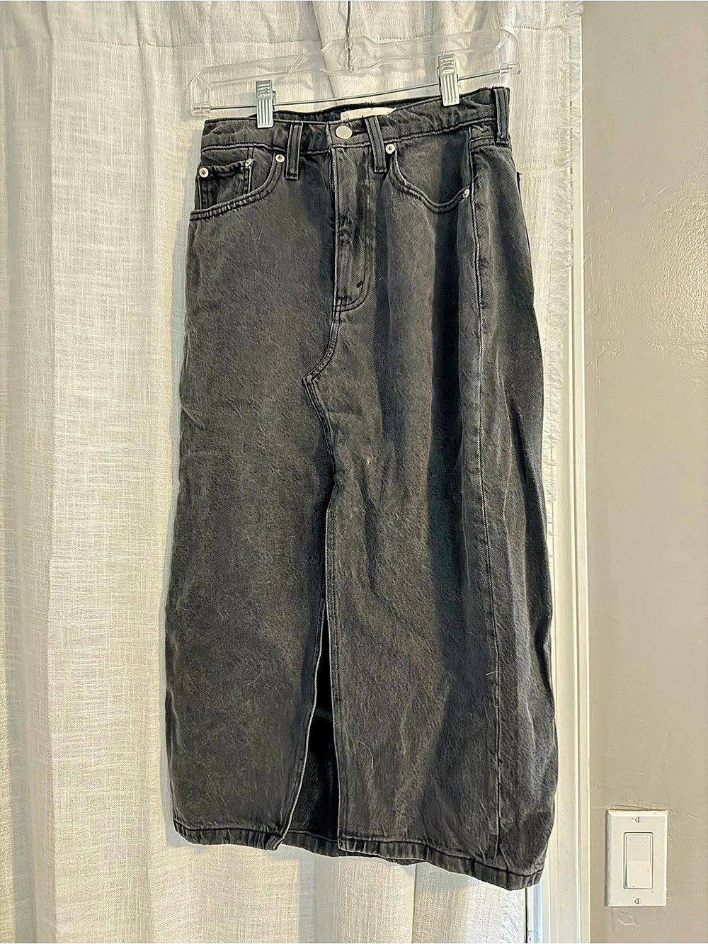 Abercrombie & Fitch Skirt Black Waist 26